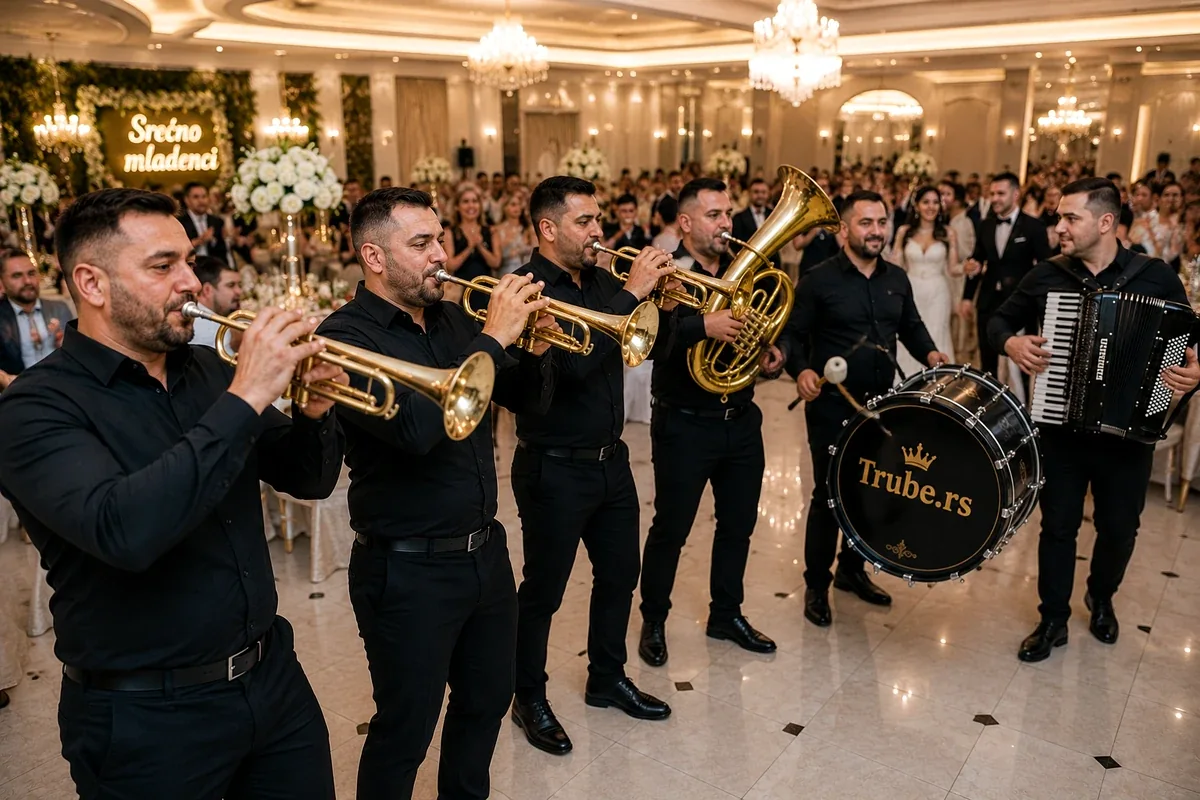 Trubački orkestar na nastupu – fotografija 2