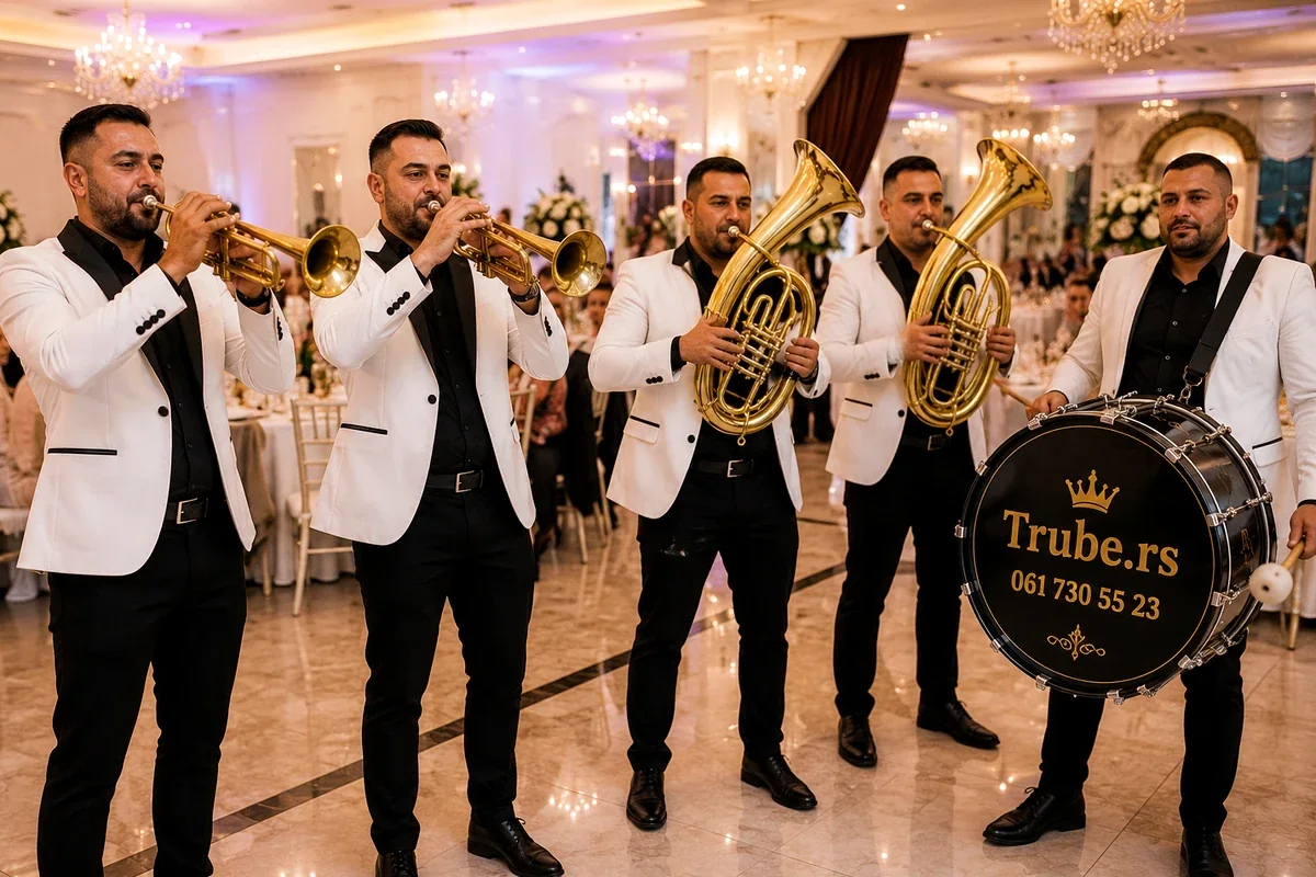 Trubački orkestar na veselju